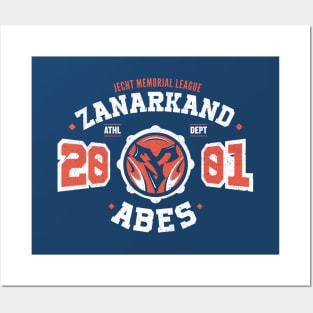 Zanarkand Abes Athletic Shirt Distressed Posters and Art